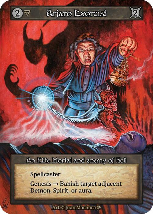 Arjaro Exorcist Card Front