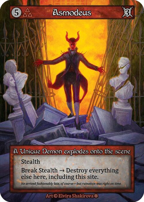 Asmodeus Card Front