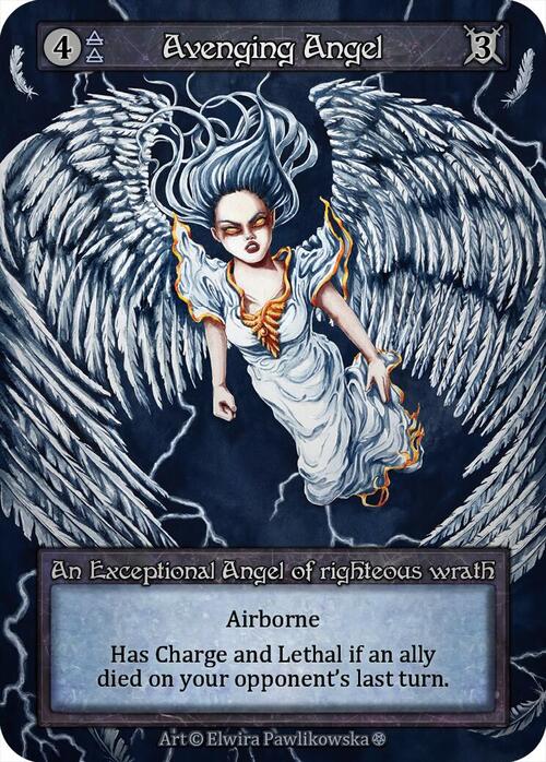 Avenging Angel Card Front
