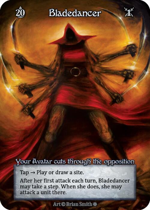 Bladedancer Card Front