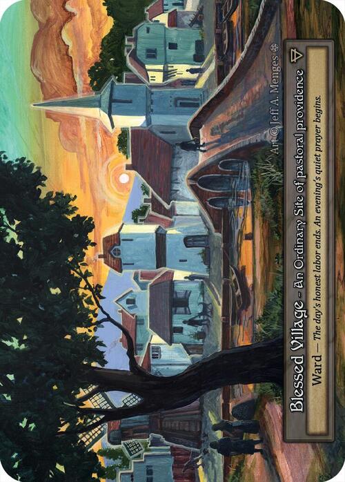 Blessed Village Card Front