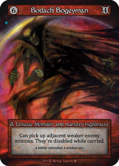 Bodach Bogeyman Card Front