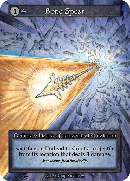 Bone Spear Card Front