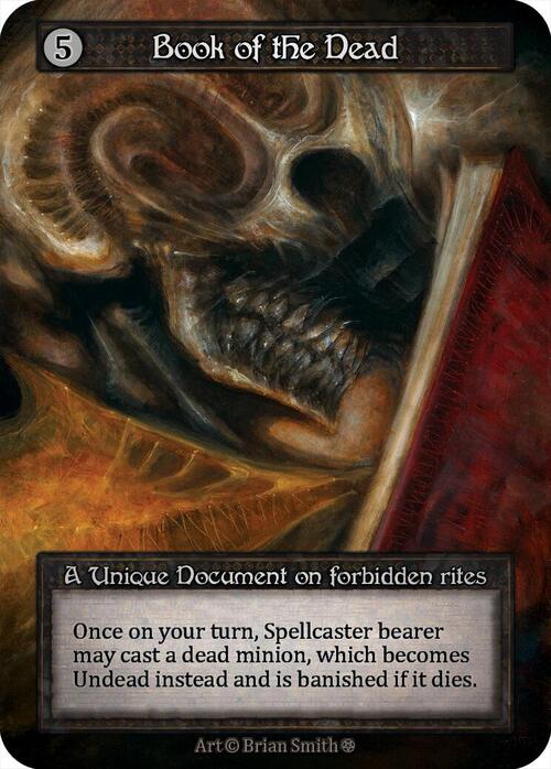 Book of the Dead Card Front