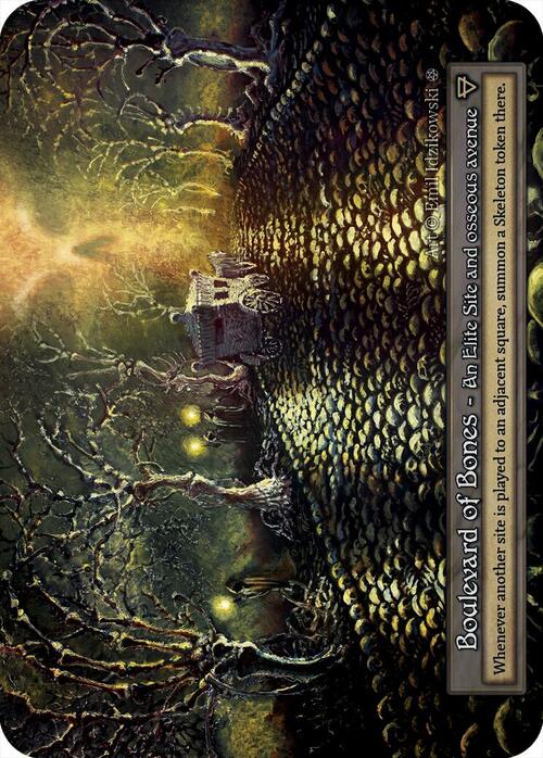 Boulevard of Bones Card Front