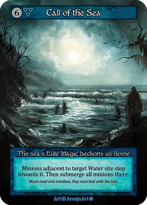 Call of the Sea Card Front