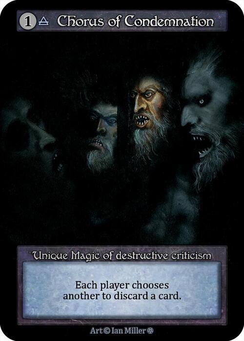 Chorus of Condemnation Card Front