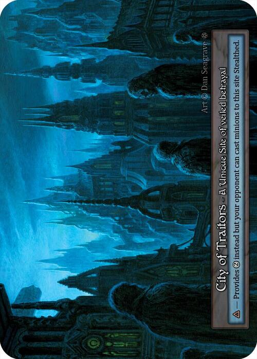 City of Traitors Card Front