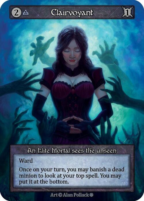 Clairvoyant Card Front