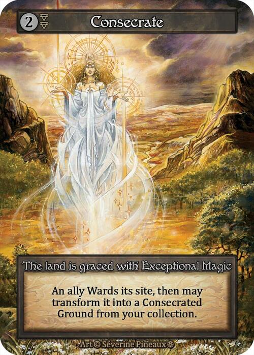 Consecrate Card Front