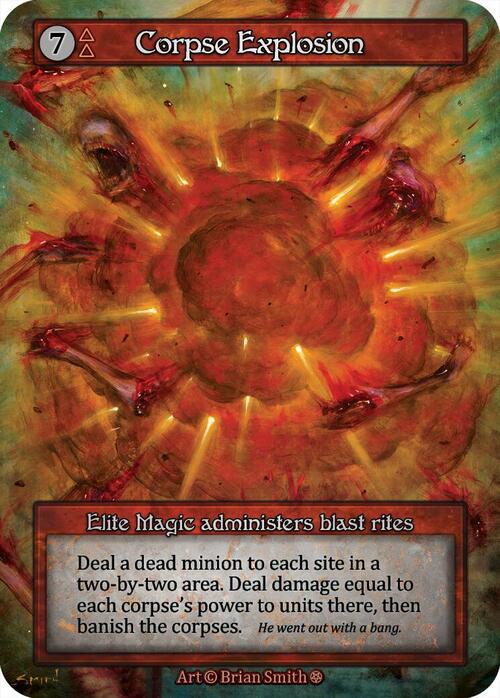 Corpse Explosion Card Front