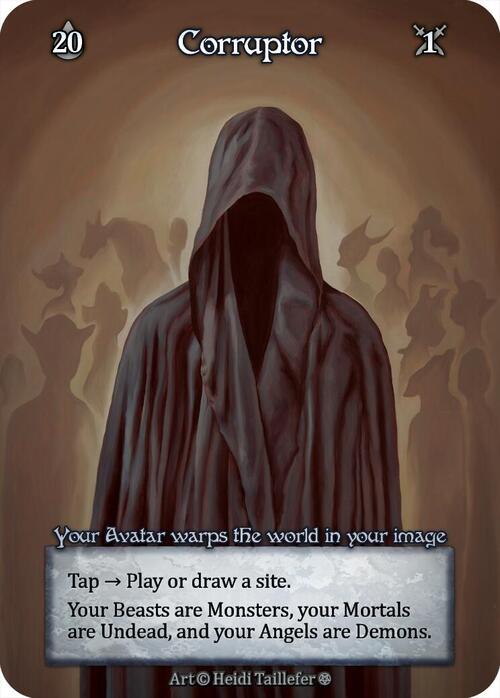 Corruptor Card Front