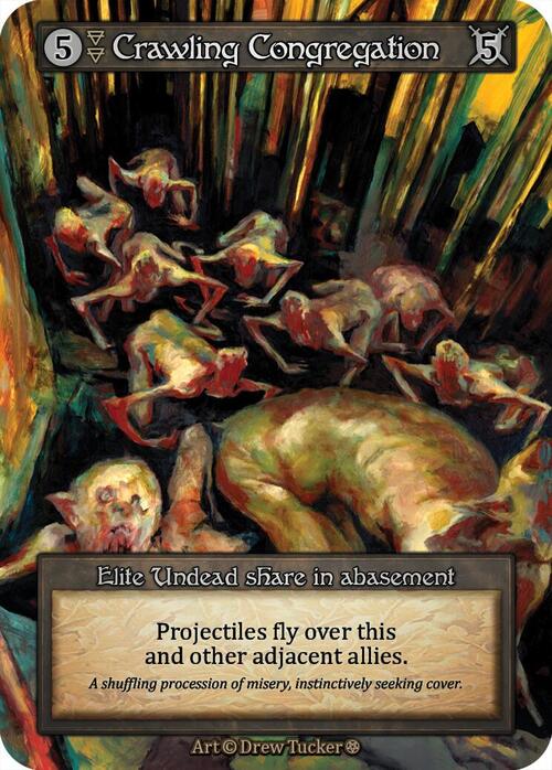 Crawling Congregation Card Front