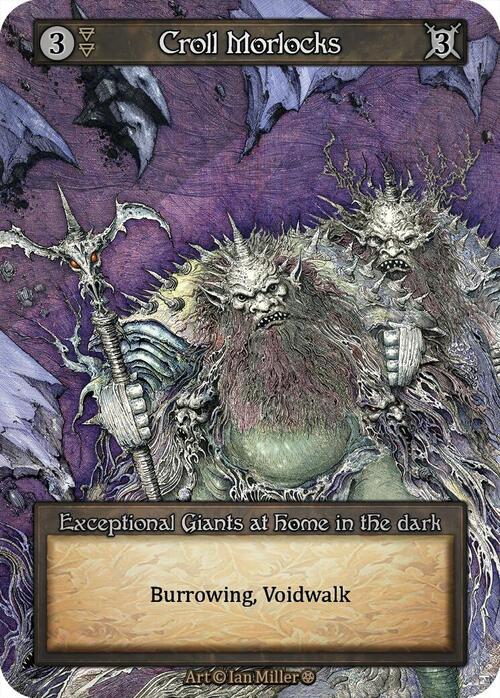 Croll Morlocks Card Front