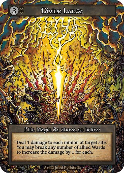 Divine Lance Card Front