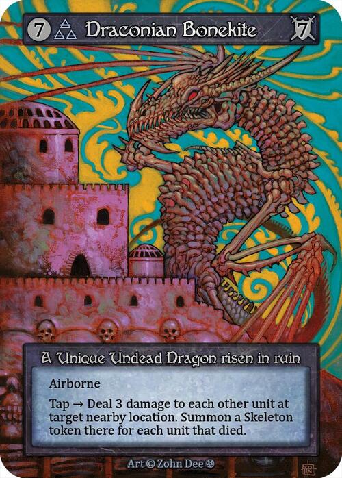 Draconian Bonekite Card Front