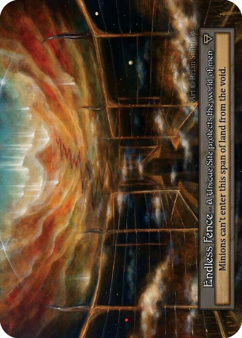 Endless Fence Card Front