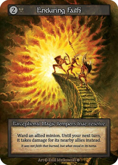 Enduring Faith Card Front