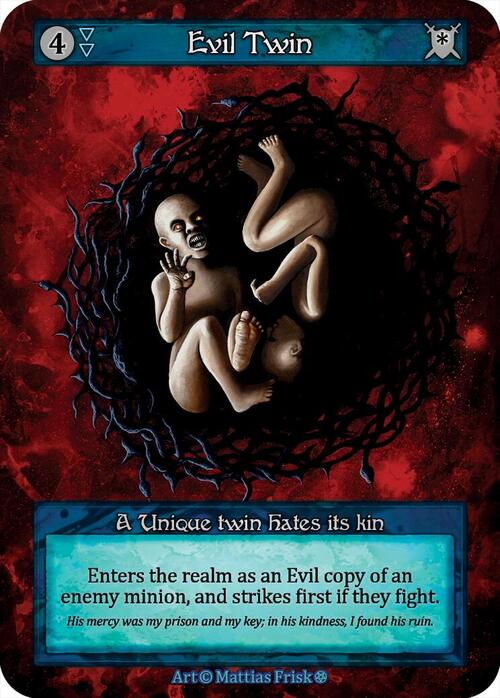 Evil Twin Card Front