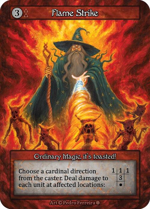 Flame Strike Frente