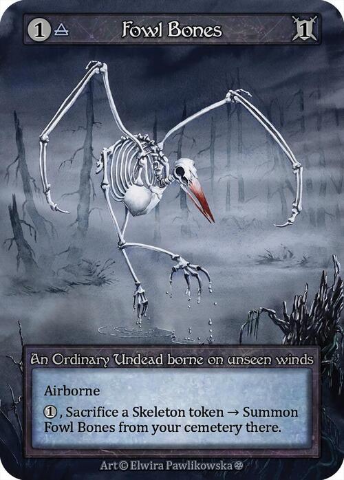 Fowl Bones Card Front