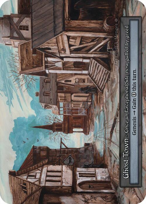 Ghost Town Card Front