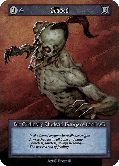 Ghoul Card Front