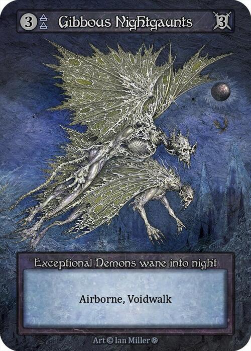 Gibbous Nightgaunts Card Front