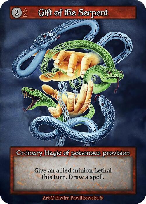 Gift of the Serpent Card Front