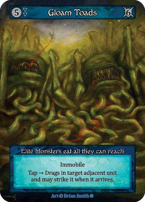 Gloam Toads Card Front