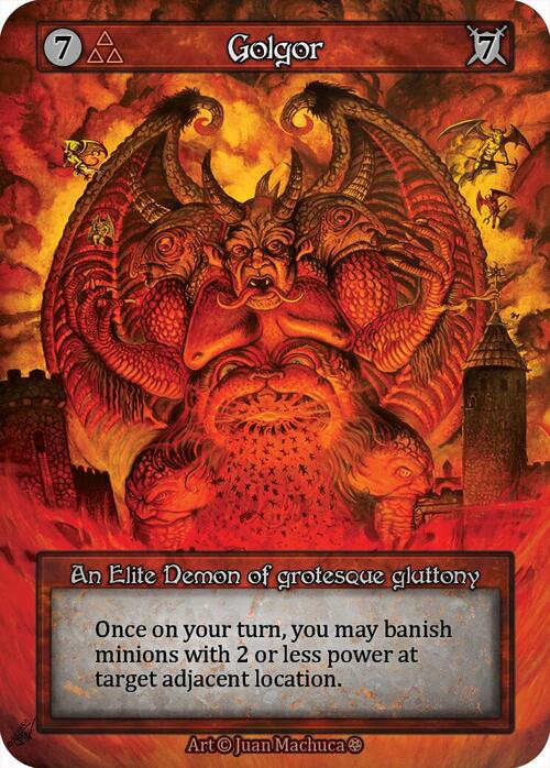 Golgor Card Front