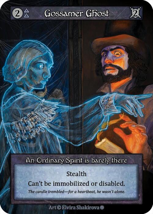 Gossamer Ghost Card Front