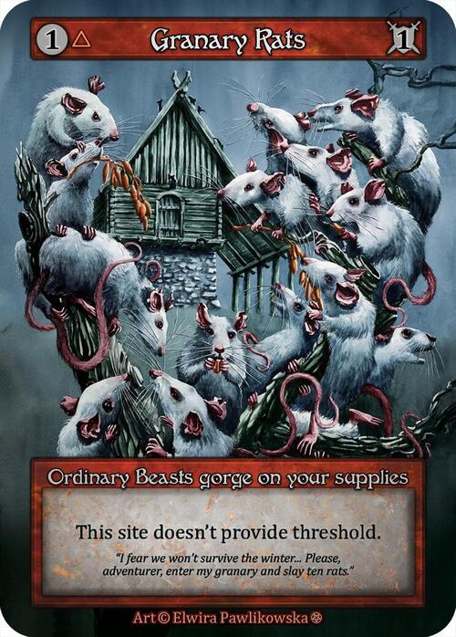 Granary Rats Card Front