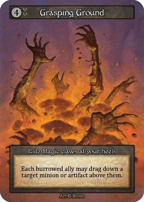 Grasping Ground Card Front