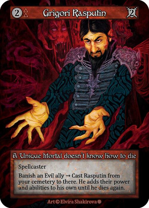 Grigori Rasputin Card Front