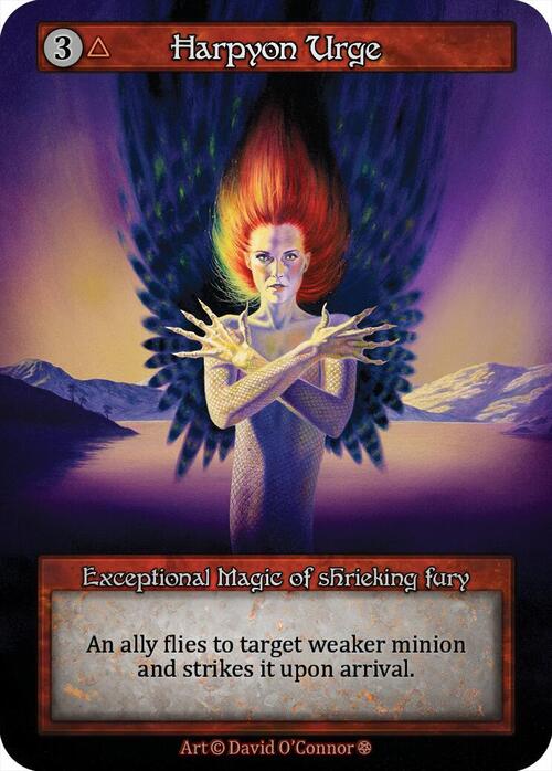 Harpyon Urge Card Front
