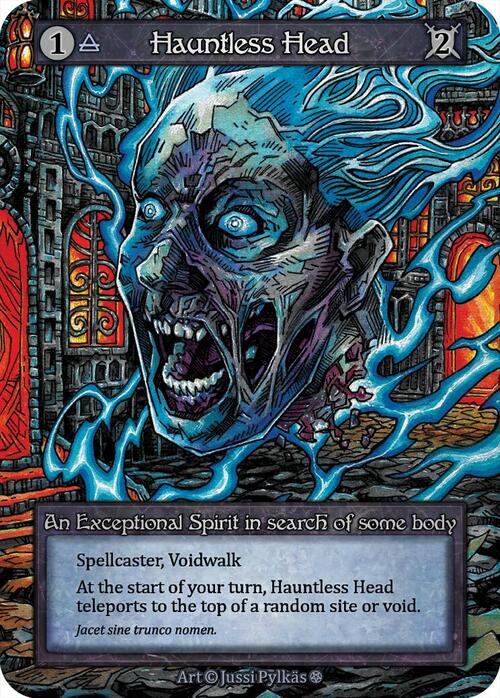 Hauntless Head Card Front