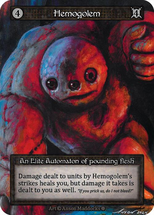 Hemogolem Card Front