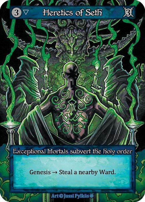 Heretics of Seth Card Front