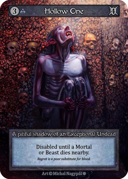 Hollow One Card Front