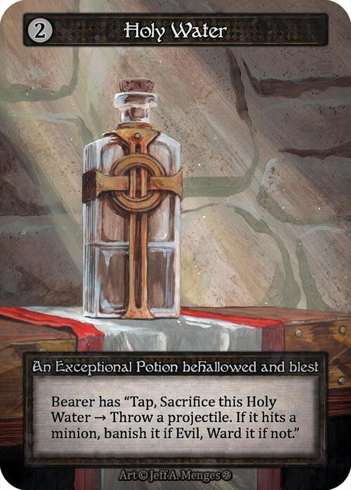 Holy Water Card Front