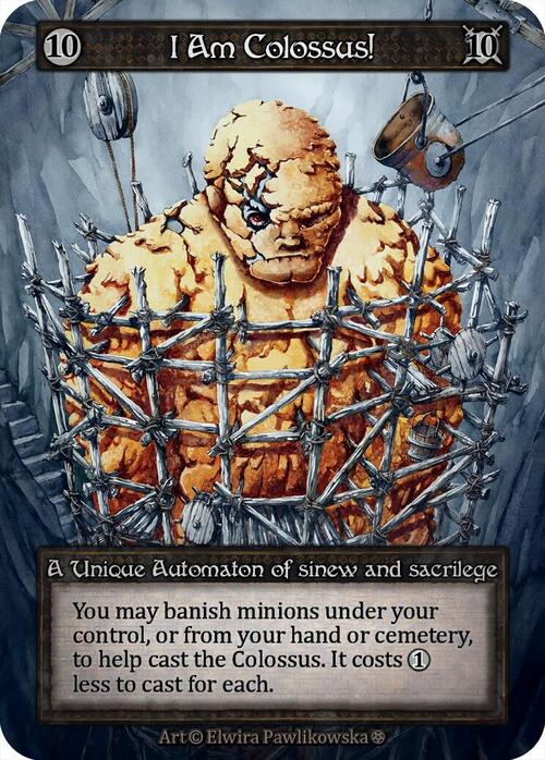 I Am Colossus! Frente
