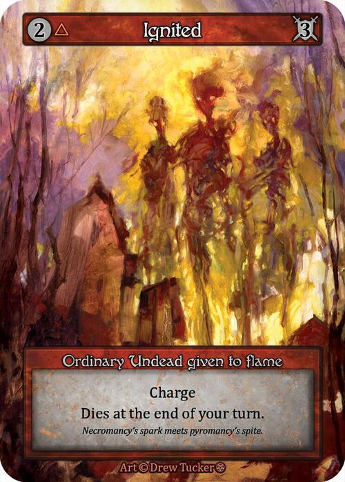 Ignited Card Front