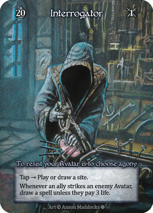 Interrogator Card Front