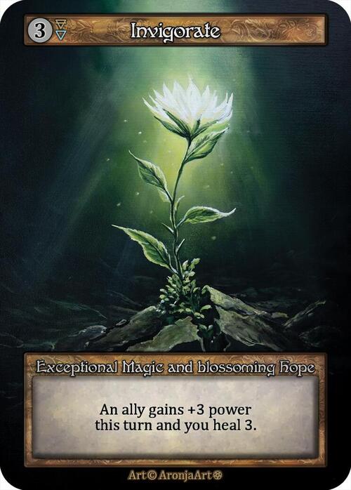 Invigorate Card Front