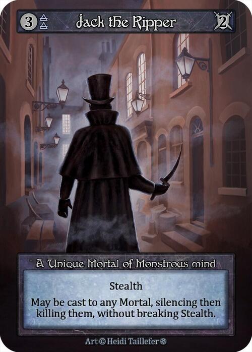 Jack the Ripper Card Front