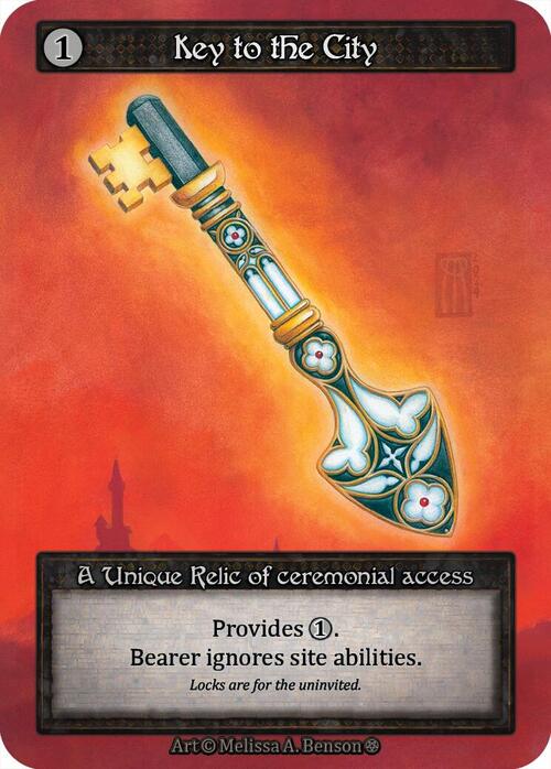 Key to the City Card Front