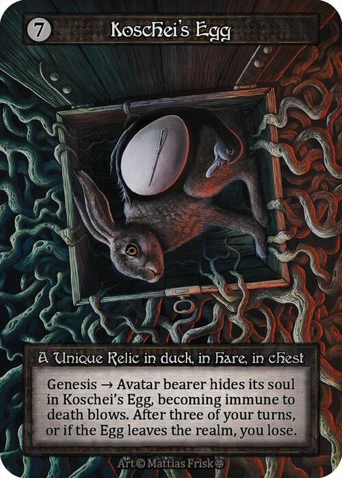 Koschei's Egg Card Front