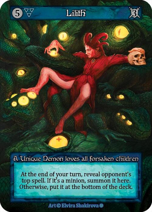 Lilith Card Front