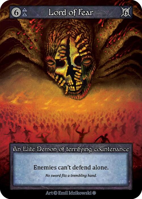Lord of Fear Card Front
